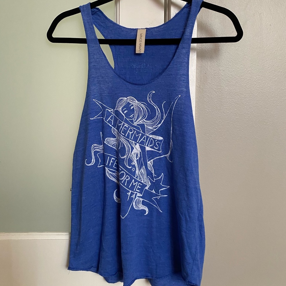 Wings Hawai’i Blue Tank Top